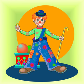 маленький клоун