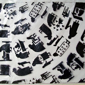 Орнамент для Форзаца книги "Похороните меня за плинтусом"