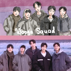 Fast sketch from photo 