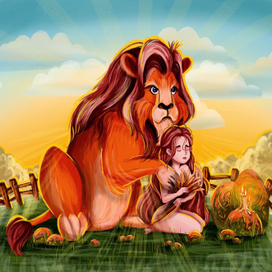 Virgo and lion