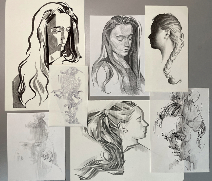 Портретные зарисовки