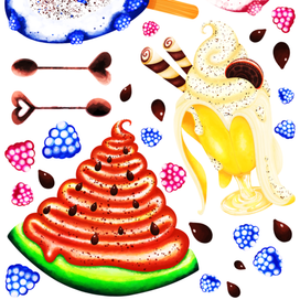 Фруктовая мороженка