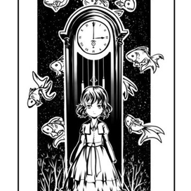 Девочка и часы