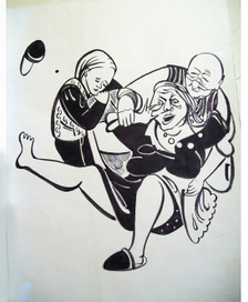 Иллюстрации к "Похороните меня за плинтусом" П. Санаева