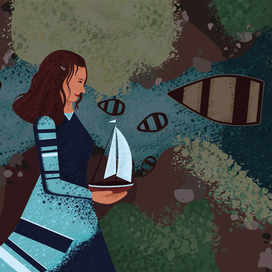 Иллюстрация "Лодки"