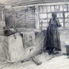 Осень в деревне.