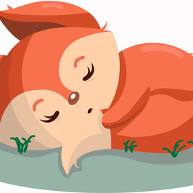 sleeping Fox