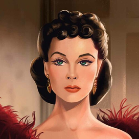 Вивьен Ли в роли Скарлетт О’Хара 