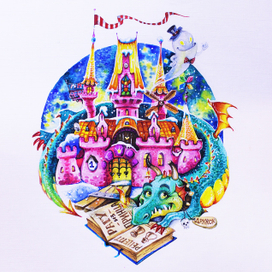 Замок сказочный