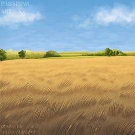 Пшеничное поле