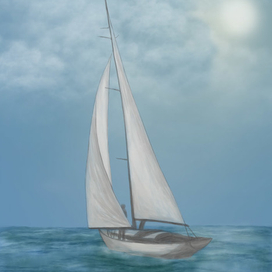 "Белеет парус одинокий..."