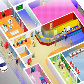 Иллюстрирование пакета банковских услуг