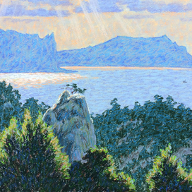 Утро можжевеловой рощи