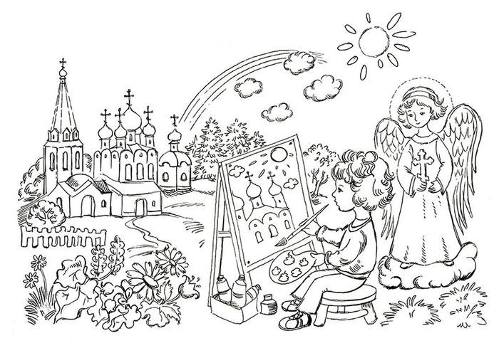 Маленький художник