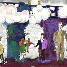 Сцены на вокзале