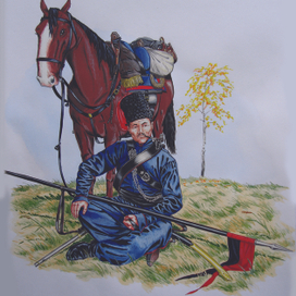 СТАВРОПОЛЬСКИЙ КАЛМЫК, 1812 ГОД.