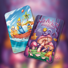 Иллюстрации для настольной игры ОККО