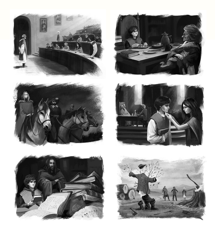 Иллюстрации к главам книги