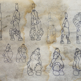 Развертка шахматных фигур