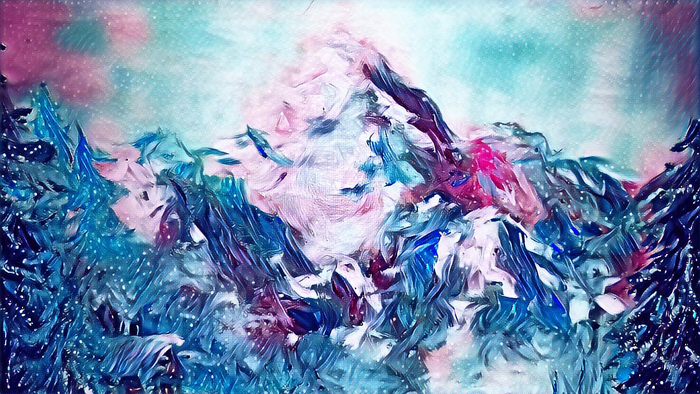 Утро на Северном перевале