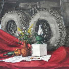 "Натюрморт с самосвалом"