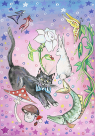 книга для девочек(обложка вторая часть)