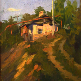 Розовый дом. Городище.