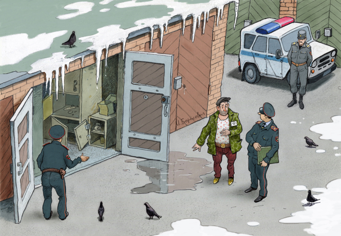 Ограбление склада