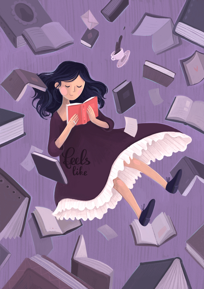 Девочка с книгой