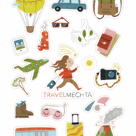 Стикеры для TRAVELMECHTA