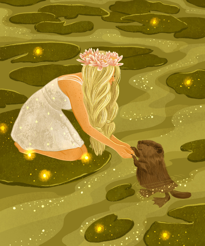 Девушка июля