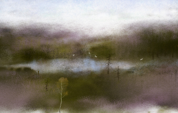 Озерцо в предгорьях Саян