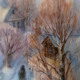 Зимняя зарисовка .Панфилово 