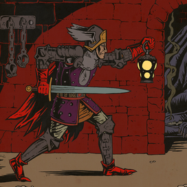 фонарь цветной