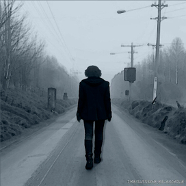 Одиночка на дороге