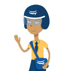 Девочка Почтальон