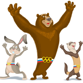 Талисманы на Чемпионат мира ИААФ по легкой атлетике 2013