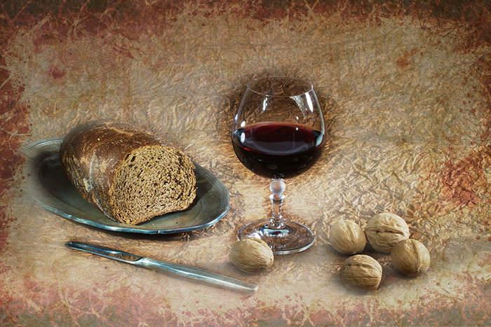 Натюрморт с грецкими орехами (2)