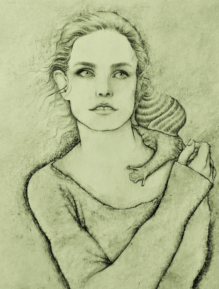 Селфи с улиткой)