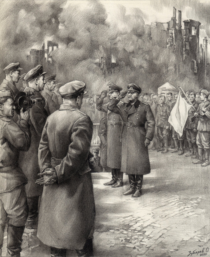 Иллюстрация к "Медали за взятие Кёнигсберга"