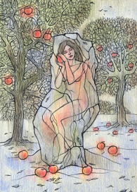 Яблочный сад