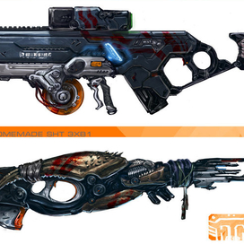 sci fi guns