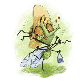 Иллюстрация к книге со стихами для детей