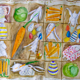 пасхальные зайцы