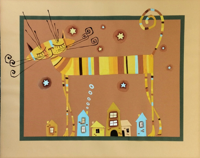 Кот. Хранитель детских снов.