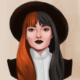 Девушка в шляпе