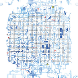 Оформление кроссворда для газеты (без текста по бокам)