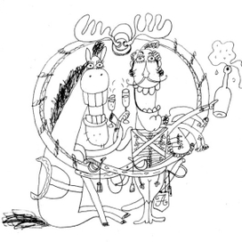 рисунок для газеты