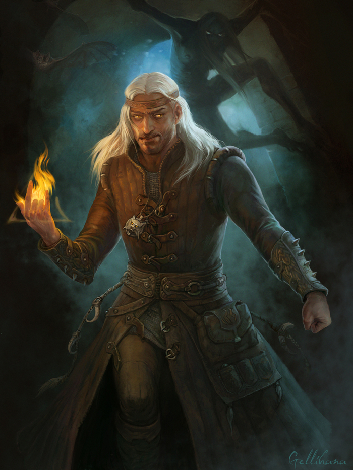 Ведьмак и паночка 