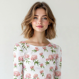 Бесшовный паттерн Розы